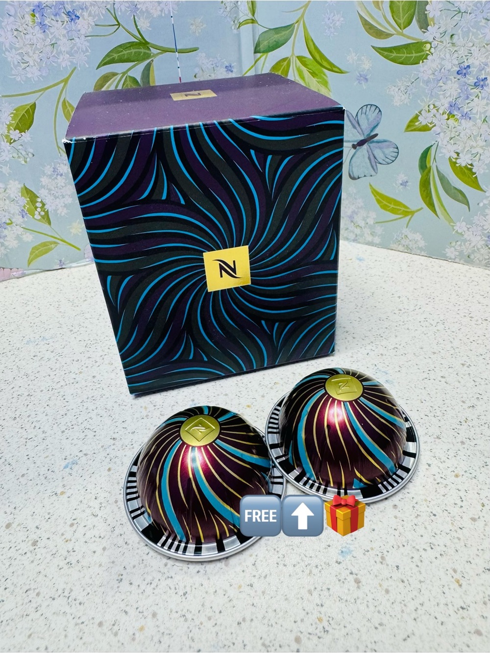 Nespresso 2025 Festival coffee ☕️ mug + 2 Free 🆓 pods